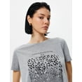 thumbnail image 1 of Slogan Printed Crew Neck T-Shirt, 1 of 6
