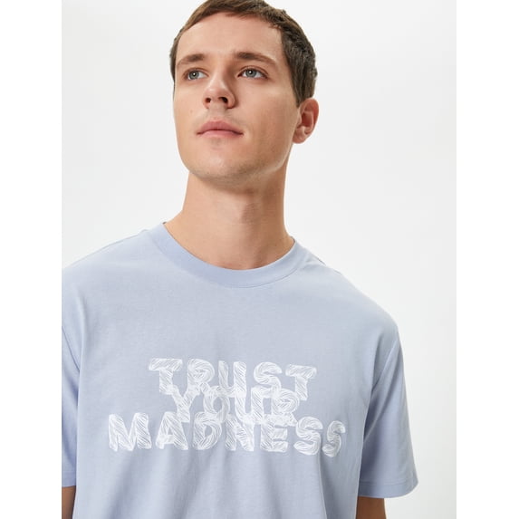 Slogan Printed T-Shirt
