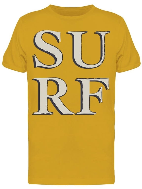 Slogan Surf Men's T-shirt