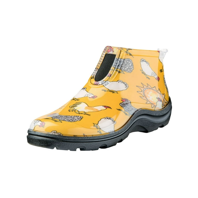 Womens chicken rain store boots