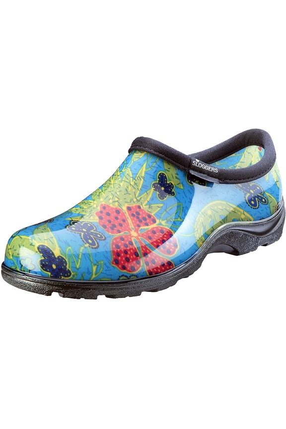 5102BL10 Size 10 Midsummer Bl Women's Sloggers Waterproof Rain Shoe