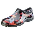 thumbnail image 1 of Sloggers Women's Rain & Garden Shoes - Hummingbird Black/Red, Style 5117HUMRD, 1 of 2