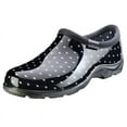 thumbnail image 1 of Sloggers Women's Rain & Garden Shoes in Black & White Polka Dots, Size 8, 1 of 12