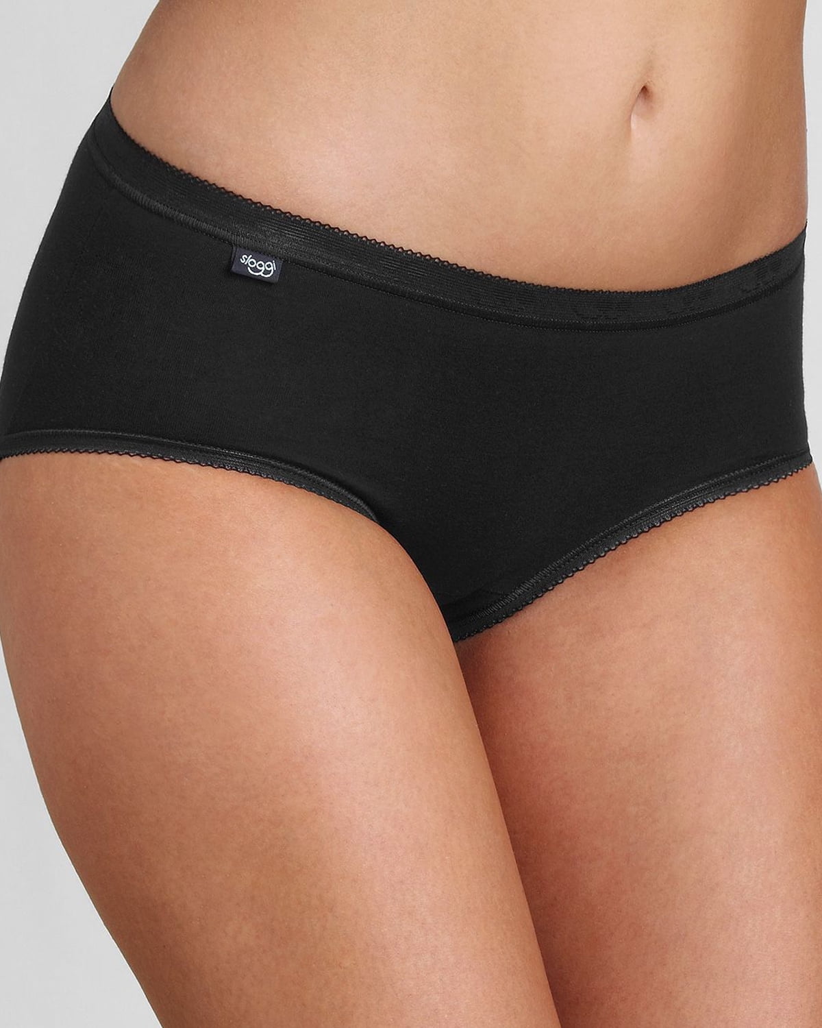 Sloggi Ladies Basic+ Premium Comfort Cotton Rich Midi Brief Panty (4