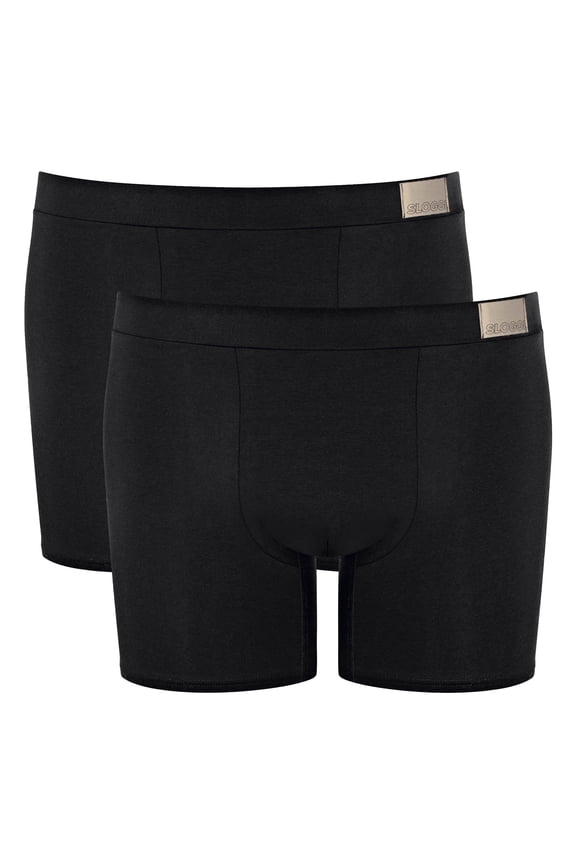 Men Boxer Shorts Cotton Black M