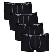 Sloggi Men Boxer Shorts Cotton Blend Black Xl