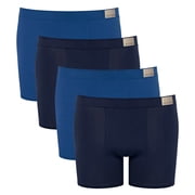 Sloggi Men Boxer Shorts Cotton Blue M