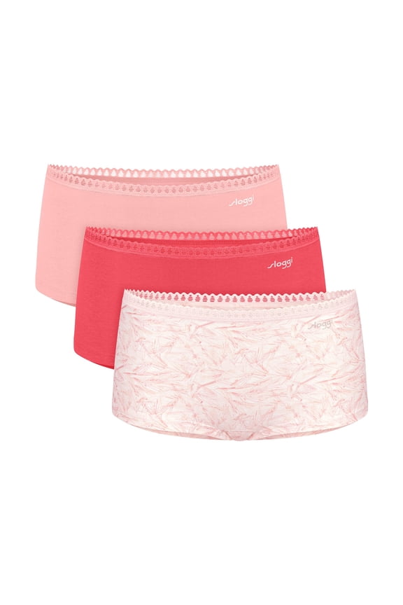 Women Panties Cotton Multicoloured M