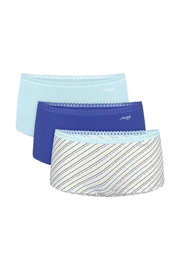 Women Panties Cotton Multicoloured M