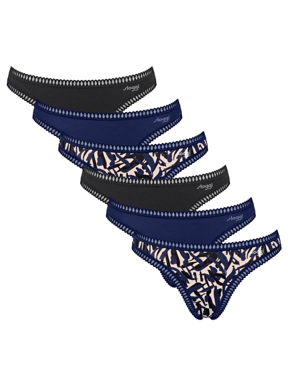 Women String Cotton Blue X-Small
