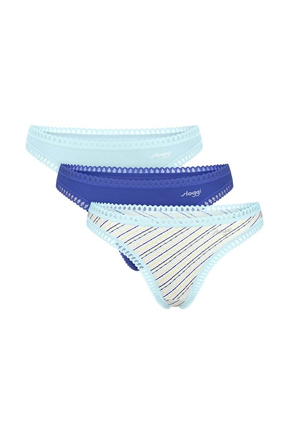 Women String Cotton Multicoloured M