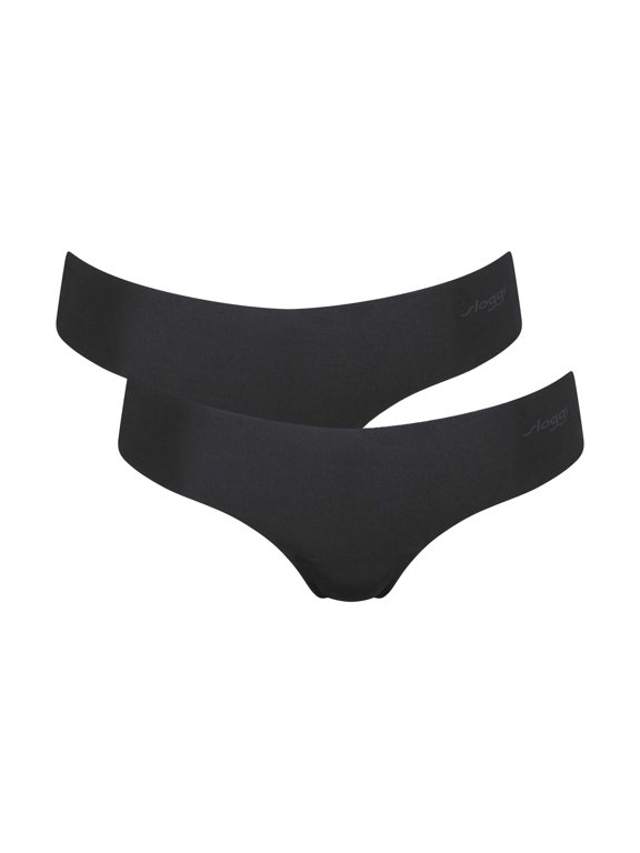 Women String Polyamide Black L