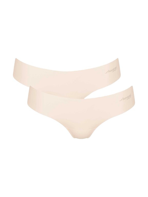 Women String Polyamide Champagne X-Small