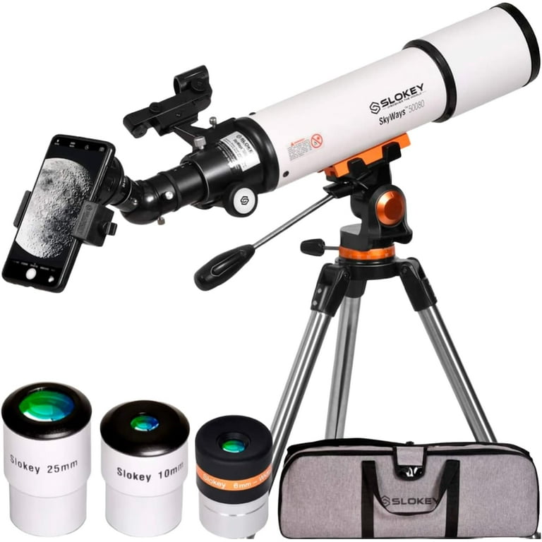 Slokey SkyWays 50080 31mm Refractor Telescope with Barlow Lens