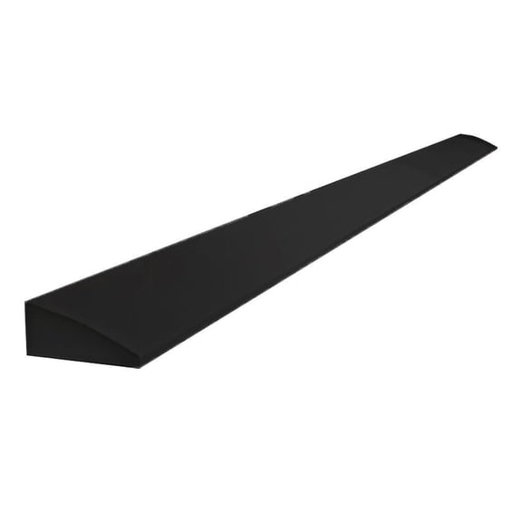 Slope Climbing Strip For Sweeping Robot Flexible Silicone Ramp Threshold Strip Black Smile Home