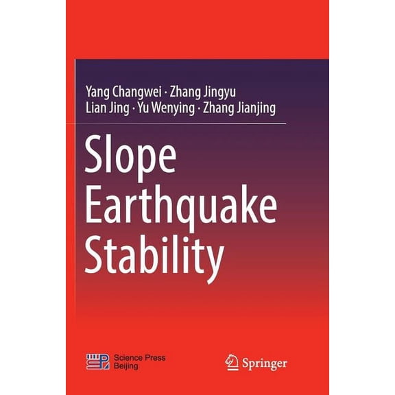 Slope Earthquake Stability, (Paperback)