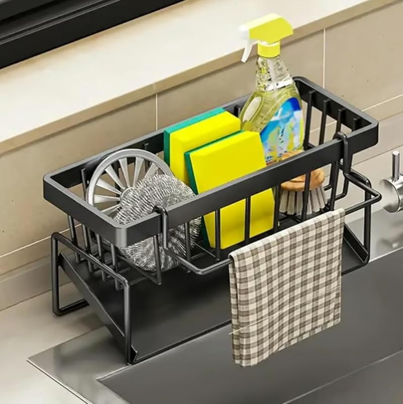 Slope Sink Drain Rack, Stainless Steel Sink Organizer, Stainless Steel ...