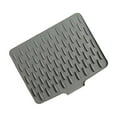 thumbnail image 1 of Sloped Silicone Drying Mat For Countertops Heat Resistant Nonslip Drainage Mat Multifunctional Kitchen Tool, 1 of 9