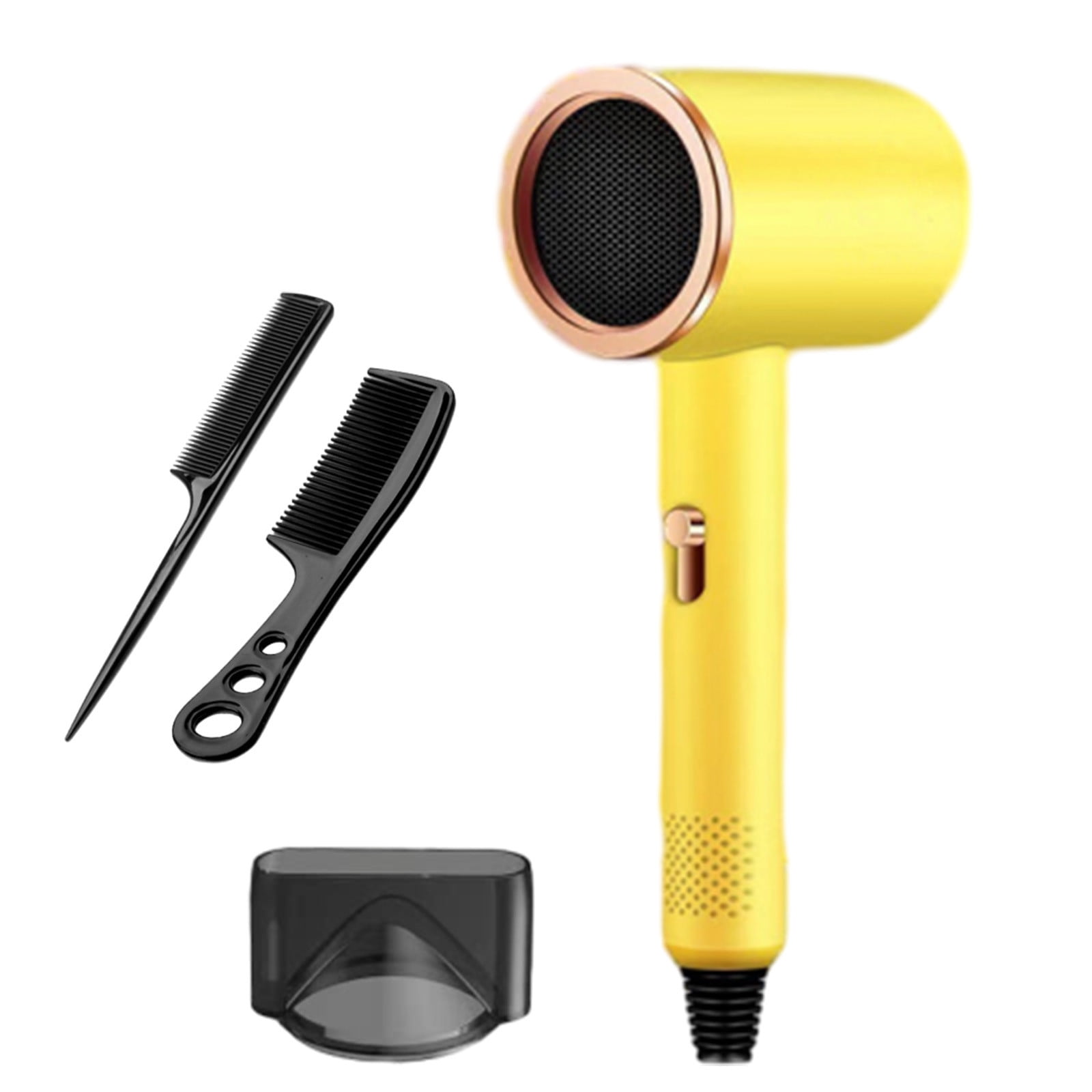 Slopehill Ionic Hair Dryer, Powerful Fast Drying Low Noise Blow Dryer with Comb and 2