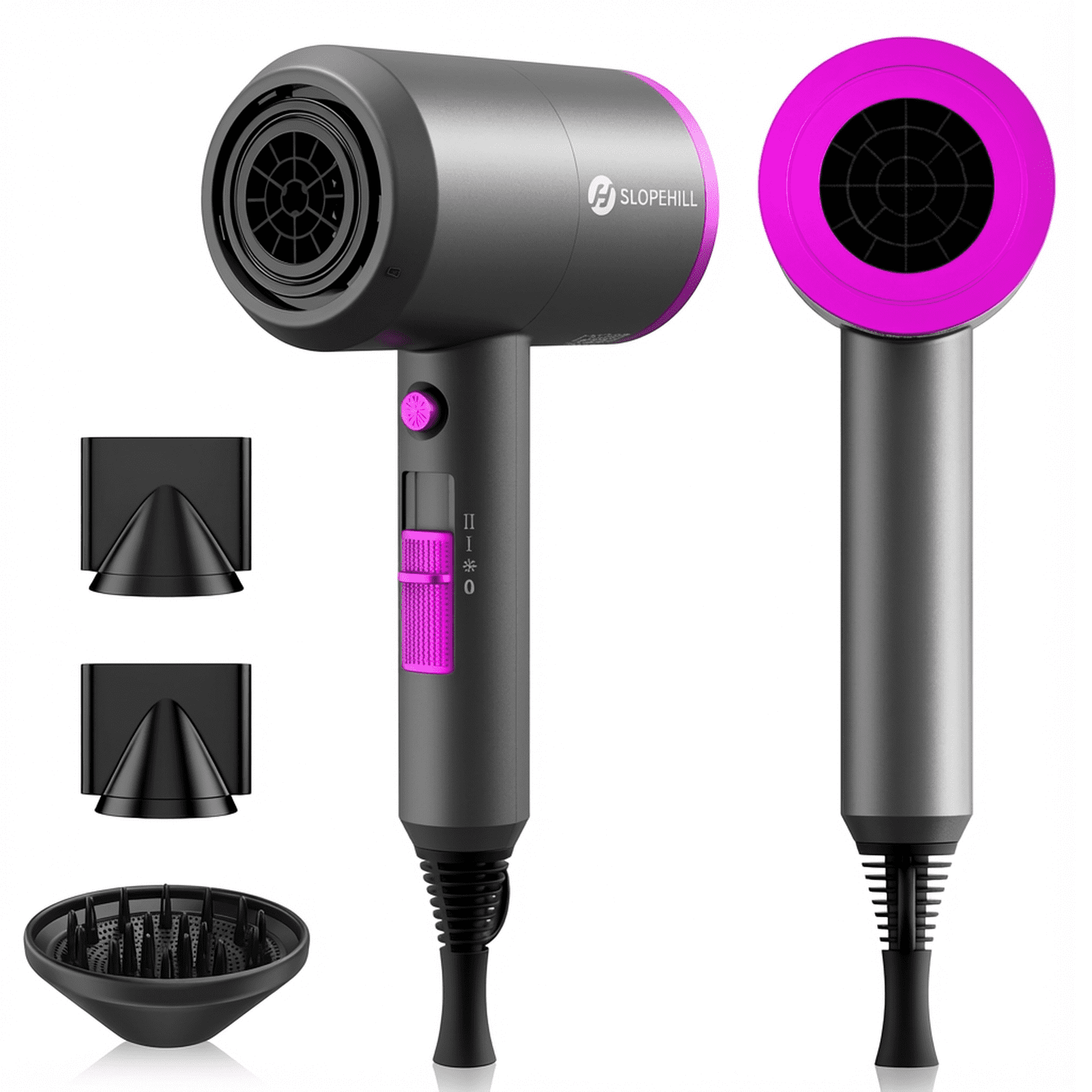 Freegrass Ionic Hair Dryer Faszin Ionic Pro Hair Dryer: Fast-Drying Blow Dryer, 2-Speed  main image 2