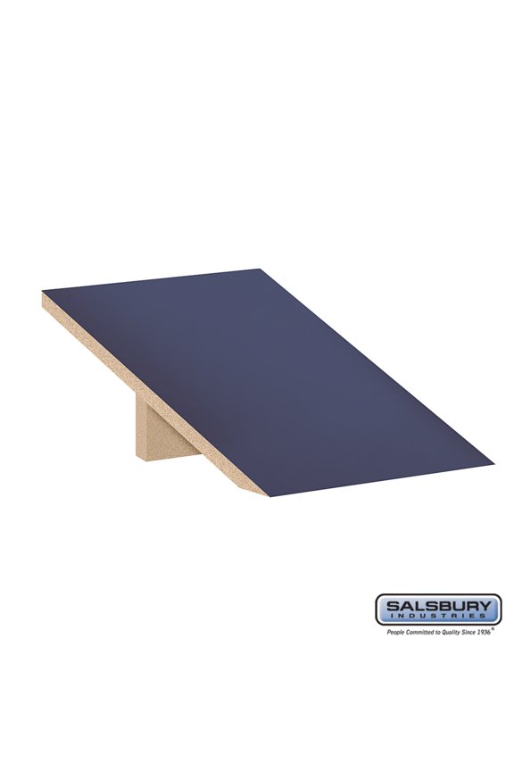 Sloping Hood - for 15" Deep Designer Locker - 1 Wide - Blue