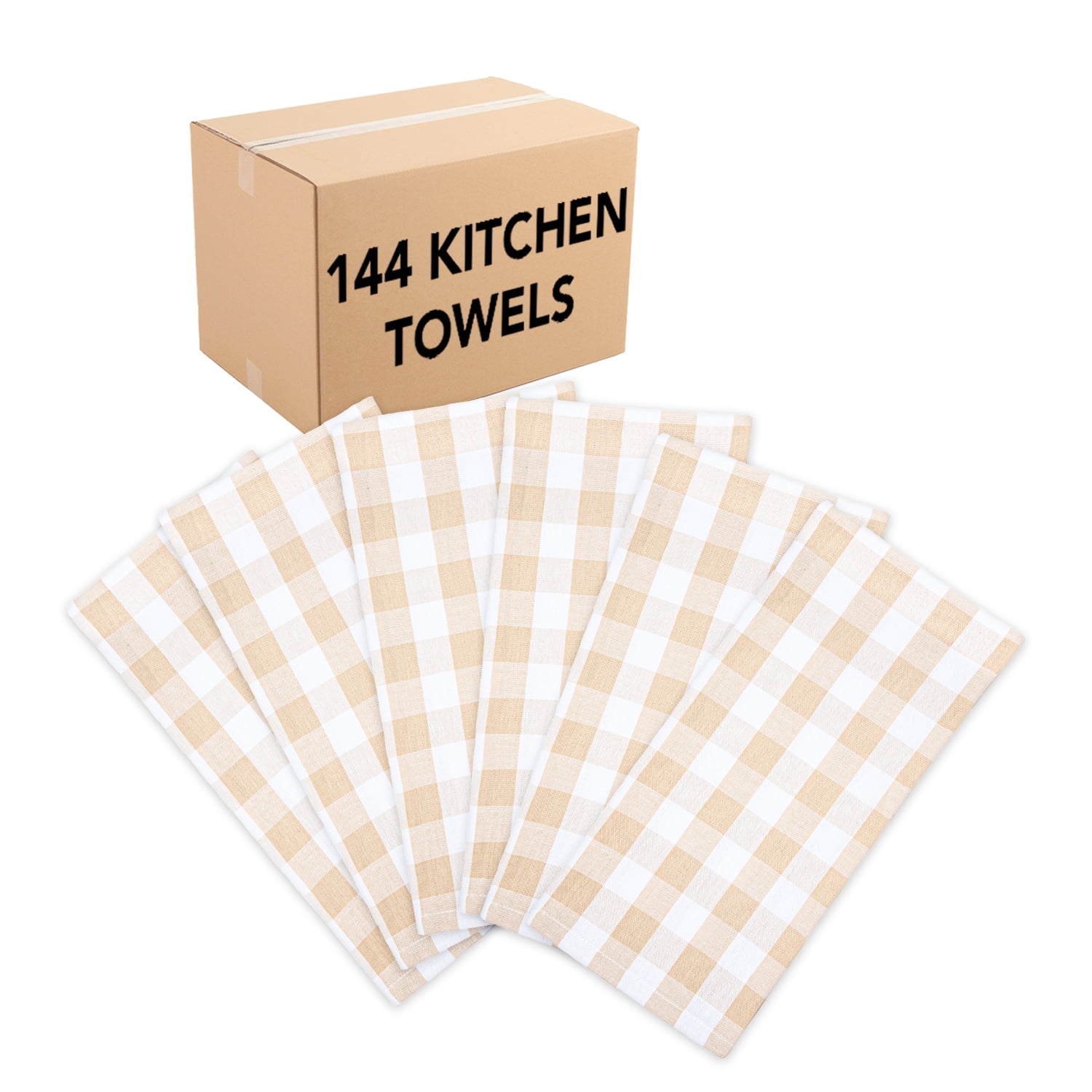 Buffalo Plaid Kitchen Towel 6-Pack, 20x30 in., Six Colors, Buy a 6-Pack or  Buy A Bulk Case of, Case of 144 - Kroger
