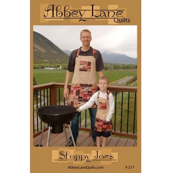 Sloppy Joes Apron Pattern, Abbey Lane Quilts