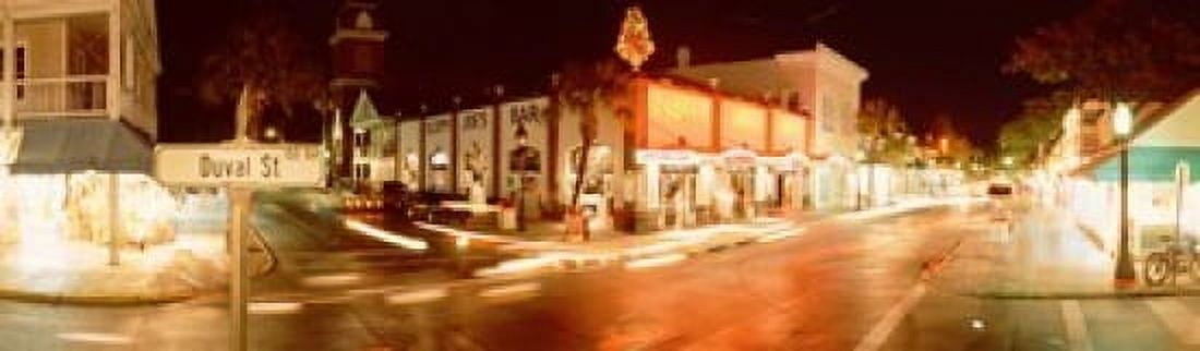 Sloppy Joes Bar Duval Street Key West Florida USA Canvas Art - Panoramic Images (15 x 5)
