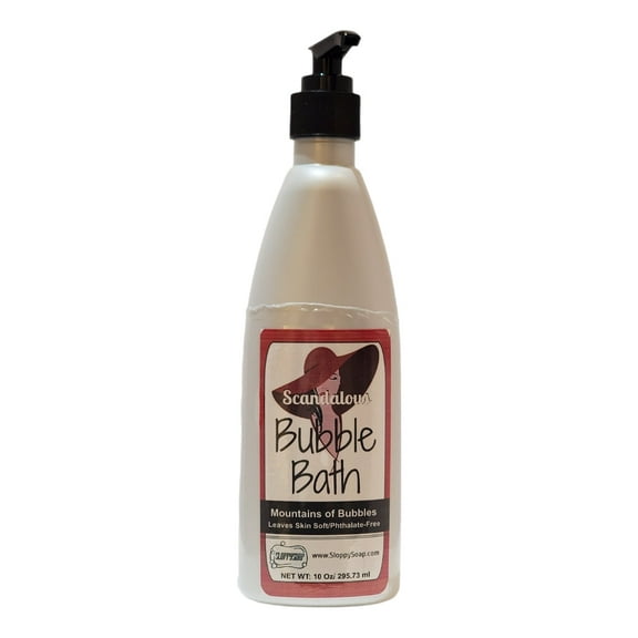 SloppySoap Bubble Bath, Scandalous, 10 fl oz, Phthalate-Free