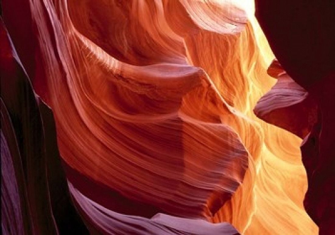 Slot Canyon Antelope Canyon Arizona Canvas Art - Charles Gurche DanitaDelimont (30 x 20)