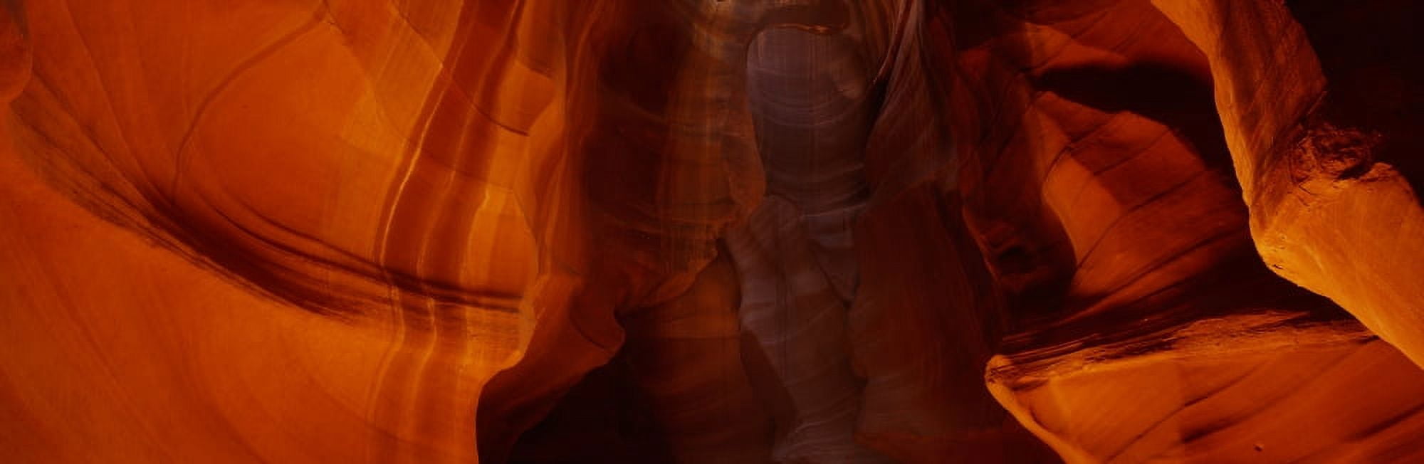 Slot Canyon Antelope Desert Canyon Arizona Canvas Art - Panoramic Images (27 x 9)