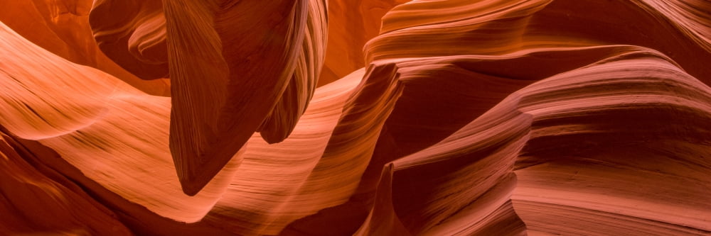 Slot Canyon Lower Antelope Canyon Antelope Canyon Page Arizona USA Canvas Art - Panoramic Images (12 x 36)