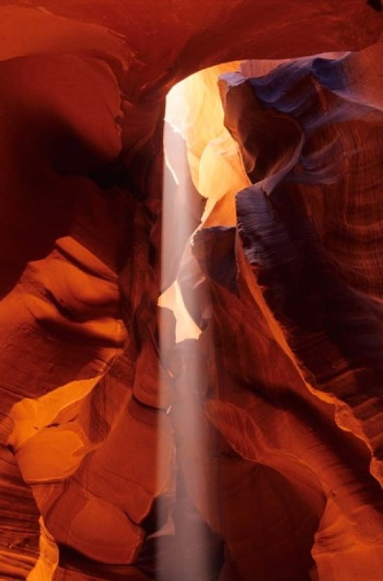 Slot Canyons of the Colorado Plateau Upper Antelope Canyon Arizona Canvas Art - Daisy Gilardini DanitaDelimont (12 x 18)