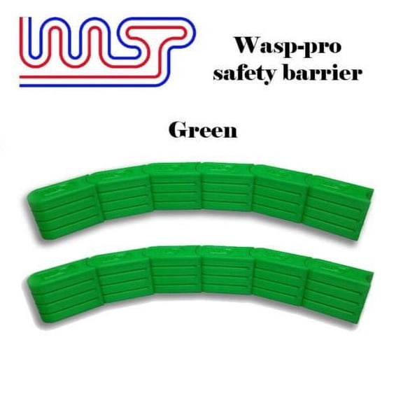Slot Car Track Scenery Green Barriers x 12 1:32 Scale NEW Wasp