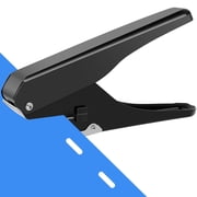 Slot Hole Punch Multifunctional Oval Hole Punch Metal ID Card Hand Puncher Heavy-Duty Handheld Hole Puncher Precise Paper Single Hole Punching Tool for Paper ID Card