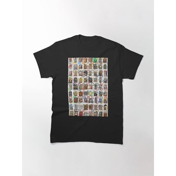 Slot Machines Classic Casino Gaming Wager Design Essential Graphic Apparel Unisex T-Shirt up to Size 5XL