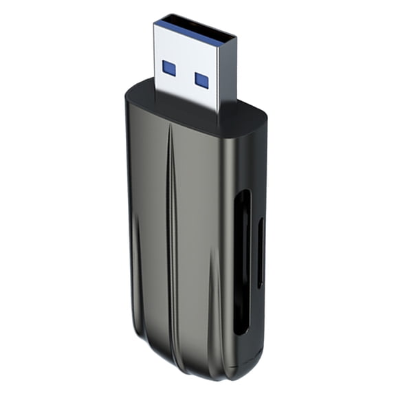 Slot USB3.0 Card Reader Adapter for TF/Memory Card Simultaneous Read Camera Laptop