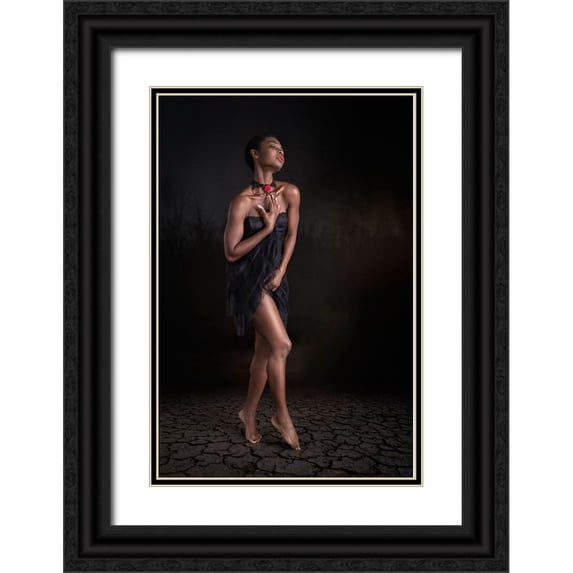 Slotboom, Jan 13x18 Black Ornate Wood Framed with Double Matting Museum Art Print Titled - Faith