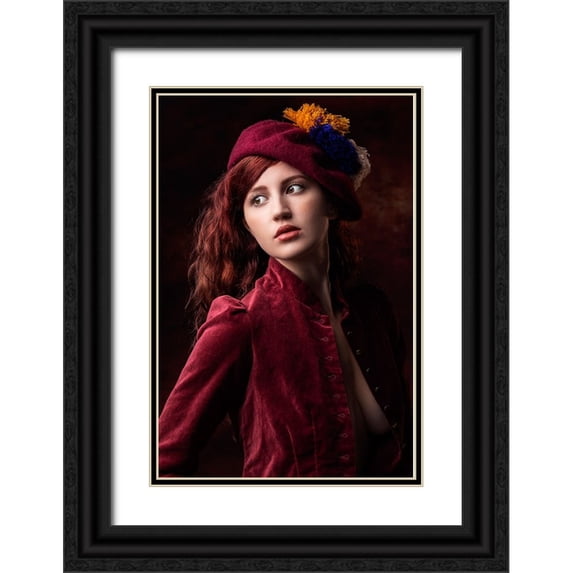 Slotboom, Jan 13x18 Black Ornate Wood Framed with Double Matting Museum Art Print Titled - From Days Gone By