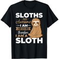 thumbnail image 1 of Sloth Animals Sloths are Awesome Unisex T-Shirt for Men Women Kids Toddler,Black Color,Size 3T, 1 of 5