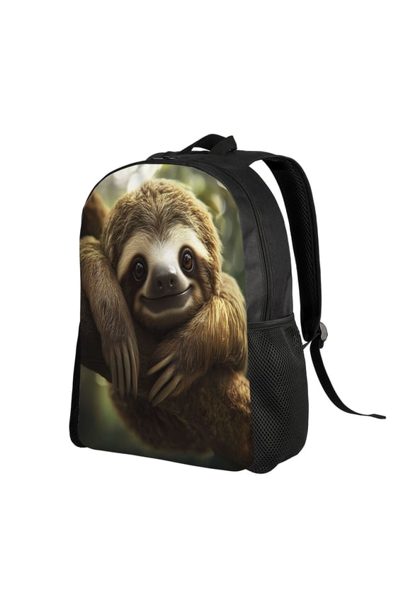 Sloth Backpack Double Shoulder Backpack Durable, Spacious, Ergonomic Design for Travel, Work & Outdoor Use