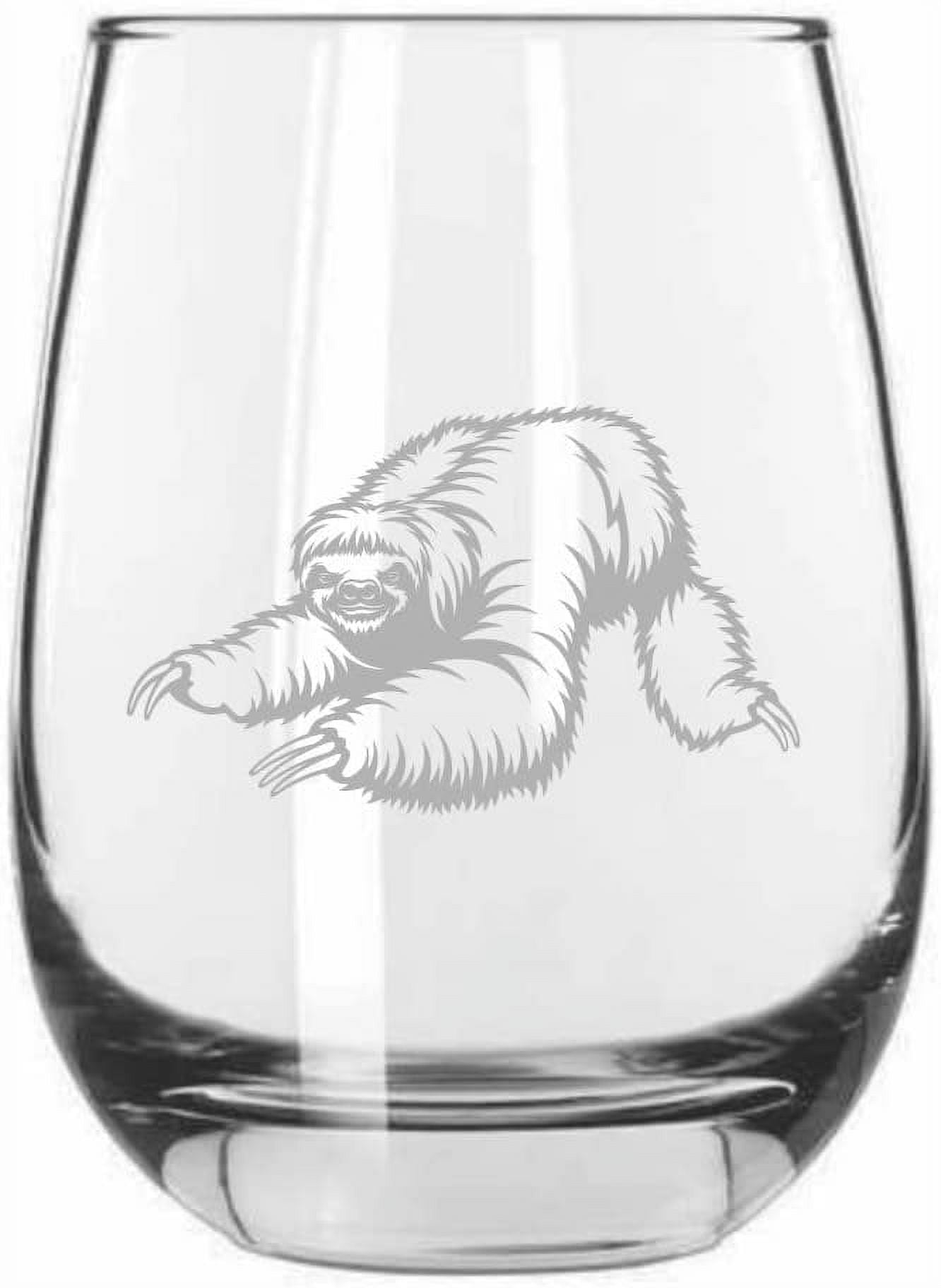 In Dog Wines Stemless Etched Wine Glass — Amanda's Little Shoppe