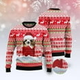 thumbnail image 1 of Sloth Chimney Christmas Sweater, Dog Christmas Sweater, Dog Sweaters, 1 of 2