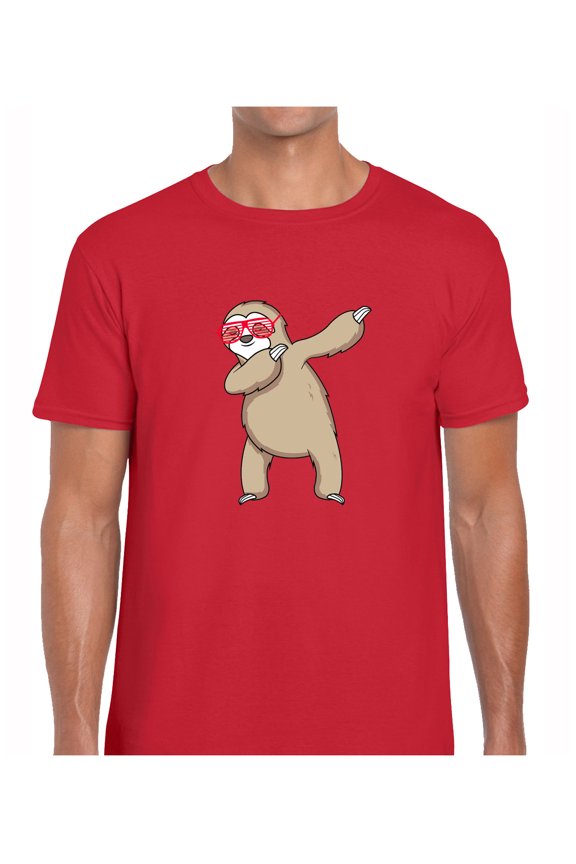 Sloth Dab Dabbing Animal Cute Design Cool Dance Unisex T-Shirt
