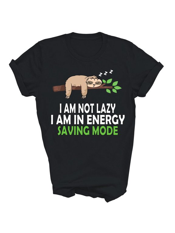 Sloth Energy Saving Mode T-Shirt