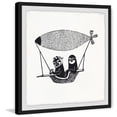 thumbnail image 1 of Sloth Flyers Framed Painting Art Print, 24.00" x 1.50", 1 of 6