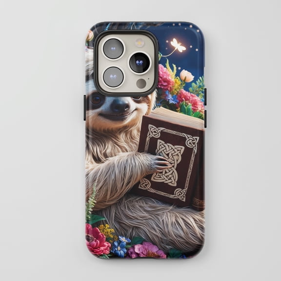 Sloth For All iPhone Series Protective Phone Case Fantasy Art Multi-color