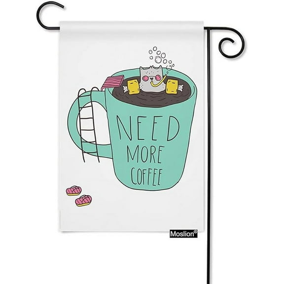 Sloth Garden Flag Vertical Double Sided Brown Animal Sleeping on Tree Branch Don't Worry Be Happy House Flags Home Burlap Banners for Outdoor Decor Lawn