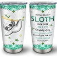 thumbnail image 1 of Sloth Gifts for Women/Men Tumblers 20oz, Sloth Gifts for Girls/Boys/Kids Coffee Mug, Sloth Gifts for Sloth Lovers Mom/Wife Cup, Christmas/Birthday Gift Ideas for Sloth Lover, Sloth Lover Gifts, 1 of 6