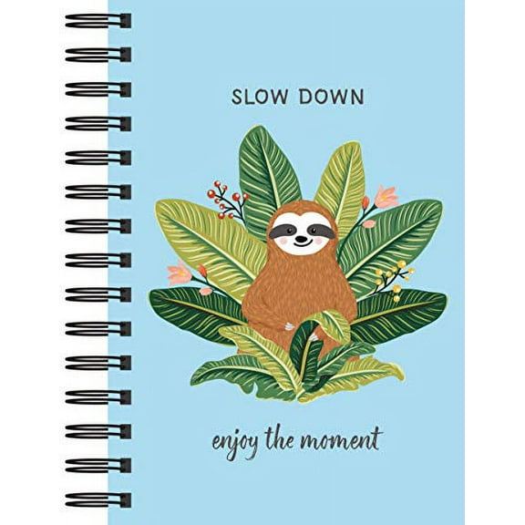 Pre-Owned Sloth Journal - Slow Down: Enjoy the Moment (Journal / Notebook / Diary) (Hardcover) by New Seasons, Publications International Ltd